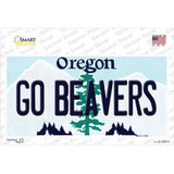 Go Beavers Oregon Novelty Sticker Decal