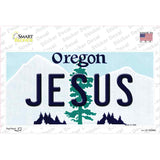 Jesus Oregon Novelty Sticker Decal