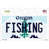 Fishing Oregon Novelty Sticker Decal
