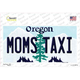 Moms Taxi Oregon Novelty Sticker Decal