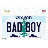 Bad Boy Oregon Novelty Sticker Decal