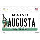 Augusta Maine Novelty Sticker Decal