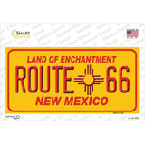 Route 66 Yellow New Mexico Novelty Sticker Decal