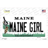 Maine Girl Novelty Sticker Decal
