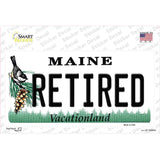 Retired Maine Novelty Sticker Decal