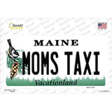 Moms Taxi Maine Novelty Sticker Decal