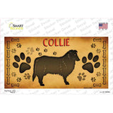 Collie Novelty Sticker Decal