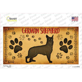 German Shepherd Novelty Sticker Decal