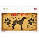 Great Dane Novelty Sticker Decal