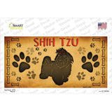 Shih Tzu Novelty Sticker Decal