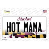 Hot Mama Maryland Novelty Sticker Decal