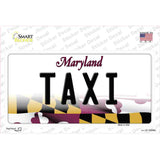 Taxi Maryland Novelty Sticker Decal