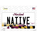 Native Maryland Novelty Sticker Decal