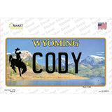 Cody Wyoming Novelty Sticker Decal