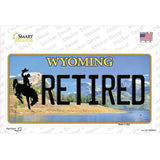 Retired Wyoming Novelty Sticker Decal