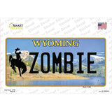 Zombie Wyoming Novelty Sticker Decal