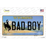 Bad Boy Wyoming Novelty Sticker Decal