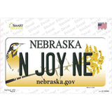 N Joy NE Nebraska Novelty Sticker Decal