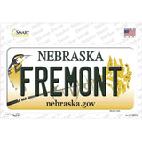 Fremont Nebraska Novelty Sticker Decal