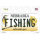 Fishing Nebraska Novelty Sticker Decal