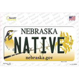 Native Nebraska Novelty Sticker Decal