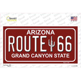 Route 66 Arizona Red Novelty Sticker Decal