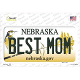 Best Mom Nebraska Novelty Sticker Decal