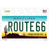 Route 66 Arizona Background Novelty Sticker Decal