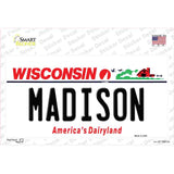 Madison Wisconsin Novelty Sticker Decal