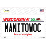 Manitowoc Wisconsin Novelty Sticker Decal