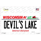 Devils Lake Wisconsin Novelty Sticker Decal