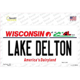 Lake Delton Wisconsin Novelty Sticker Decal