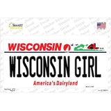 Wisconsin Girl Wisconsin Novelty Sticker Decal