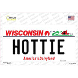Hottie Wisconsin Novelty Sticker Decal