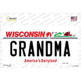 Grandma Wisconsin Novelty Sticker Decal