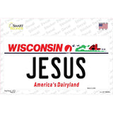 Jesus Wisconsin Novelty Sticker Decal