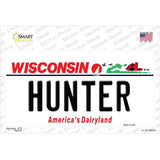 Hunter Wisconsin Novelty Sticker Decal