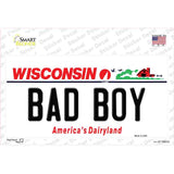 Bad Boy Wisconsin Novelty Sticker Decal