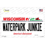 Waterpark Junkie Wisconsin Novelty Sticker Decal