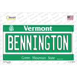 Bennington Vermont Novelty Sticker Decal