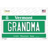 Grandma Vermont Novelty Sticker Decal