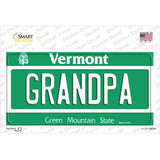 Grandpa Vermont Novelty Sticker Decal