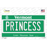 Princess Vermont Novelty Sticker Decal