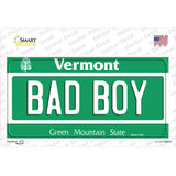 Bad Boy Vermont Novelty Sticker Decal