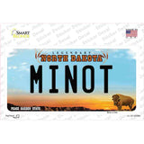 Minot North Dakota Novelty Sticker Decal