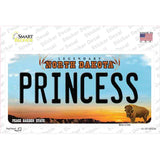 Princess North Dakota Novelty Sticker Decal