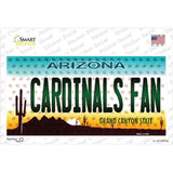 Cardinals Fan Arizona Novelty Sticker Decal
