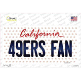 49ERS Fan California Novelty Sticker Decal