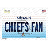 Chiefs Fan Missouri Novelty Sticker Decal