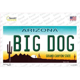 Big Dog Arizona Novelty Sticker Decal